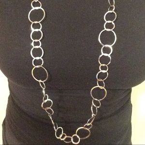 Long Circle Necklace